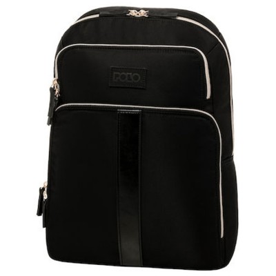 Polo 9-07-021-2000 Dora Γυναικείο Σακίδιο Πλάτης Μαύρο