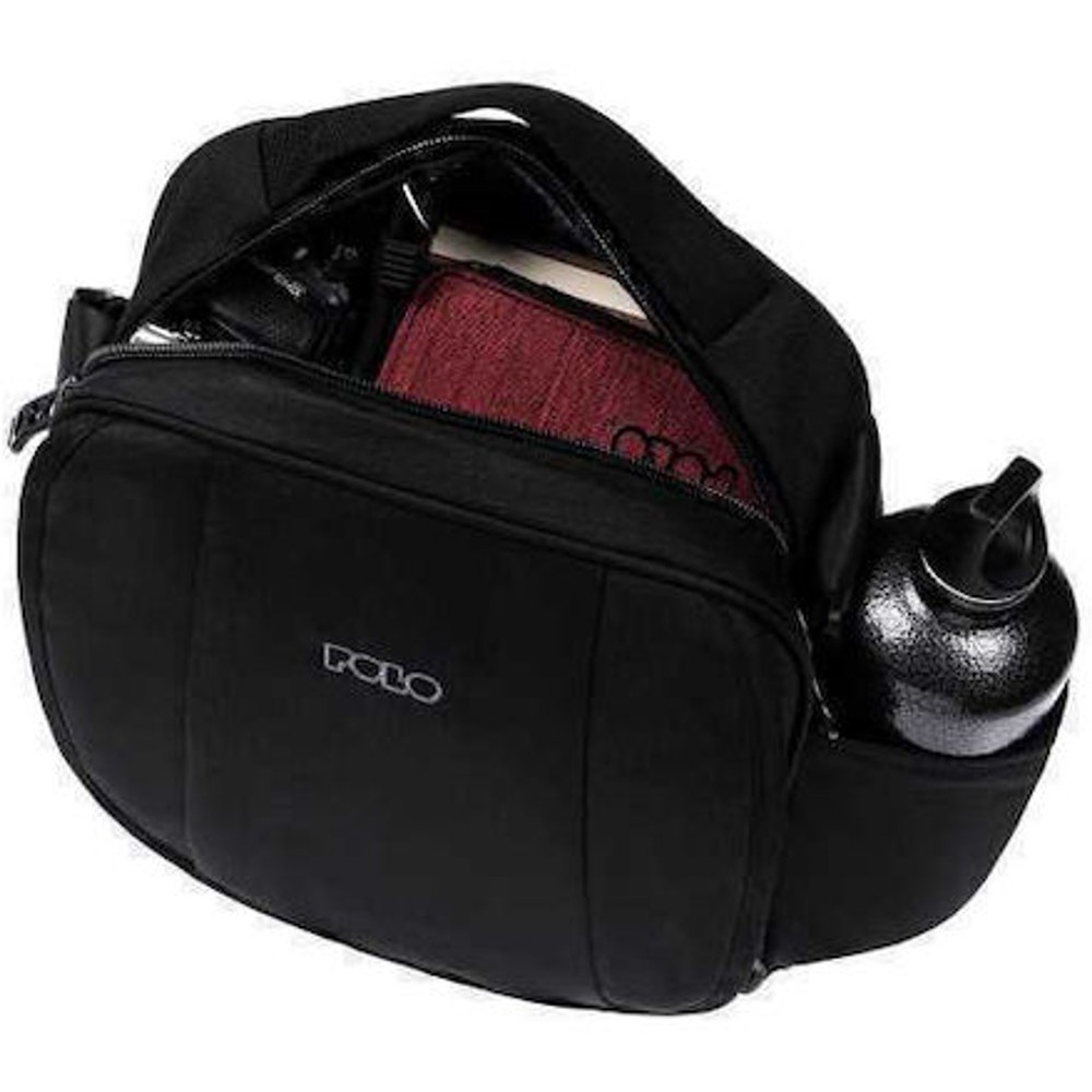 Polo Pirate Ανδρική Τσάντα Ώμου / Χιαστί 9-07-029-2000 Μαύρο Τσάντες