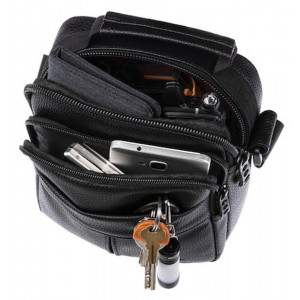 Polo Ανδρική Τσάντα Ώμου / Χιαστί 9-07-032-2000 Μαύρο Τσάντες