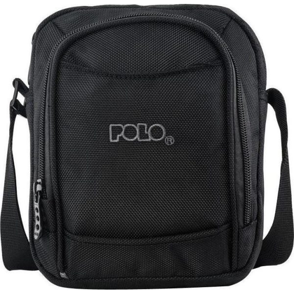 ΤΣΑΝΤΑΚΙ ΩΜΟΥ POLO VERTICAL SMALL ΜΑΥΡΟ 9-07-070