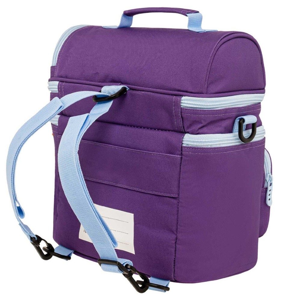 Polo Double Cooler Ισοθερμικό Τσαντάκι Φαγητού 9-07-096-4657 Μωβ Αξεσουάρ