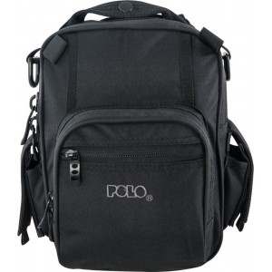 Polo X-Crossbody Gun Στρατιωτικό Τσαντάκι Ώμου 9-07-119-02 Μαύρο  Τσάντες