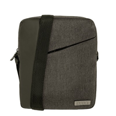 Polo 9-07-139-2100 PRESTOR Men's Shoulder / Crossbody Bag Black-Grey