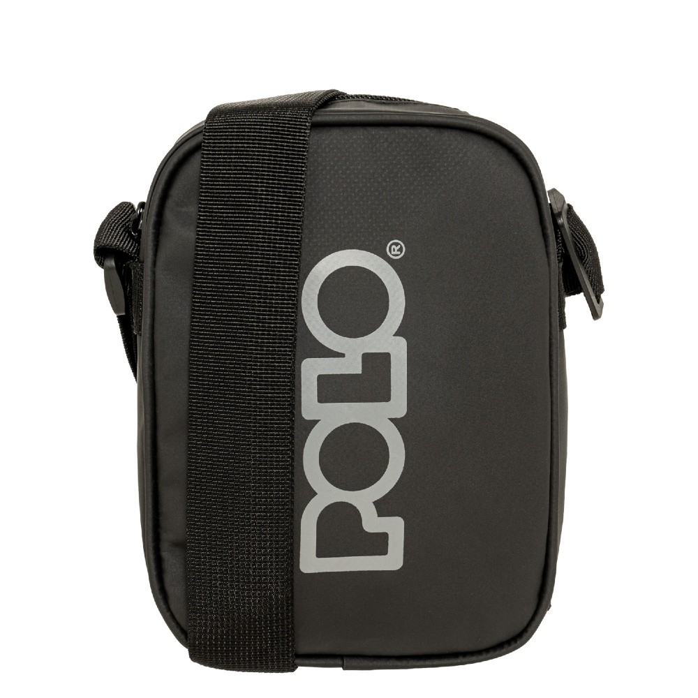 Polo 9-07-175-2000 OCTANE Ανδρική Τσάντα Ώμου / Χιαστί Μαύρη Τσάντες