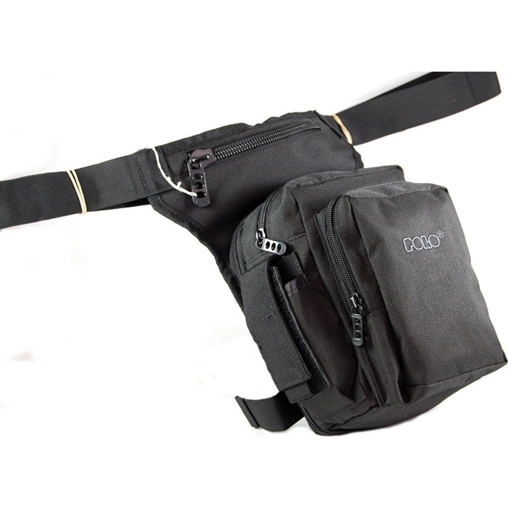 Polo Τσαντάκι Μέσης - μηρού 9-08-105-02 Μαύρο Τσάντες