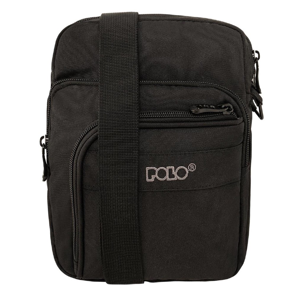 POLO STRIKE BLACK SHOULDER BAG 9-07-008-2002 Bags