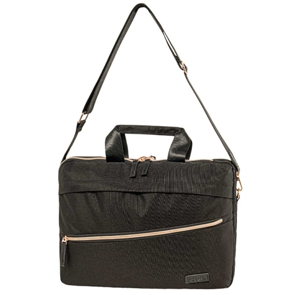 Polo 9-07-088-2039 BRIEFCASE ESSENCE Χαρτοφύλακας Γυναικείος Μαύρος Τσάντες