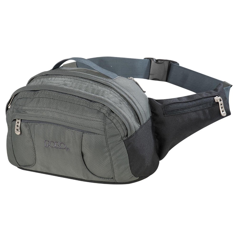 Polo Τσαντάκι Μέσης 9-08-002-2200 Γκρι Bags