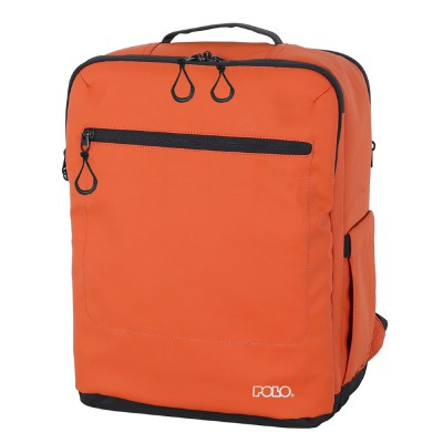 Polo 9-09-020-7300 UNDERSEAT ASPEN Τσάντα Πλάτης / Backpack Πορτοκαλί-Μαύρη