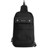 Leastat 9888A Cross Bodybag/Ανδρική Τσάντα Στήθους Μαύρη 1