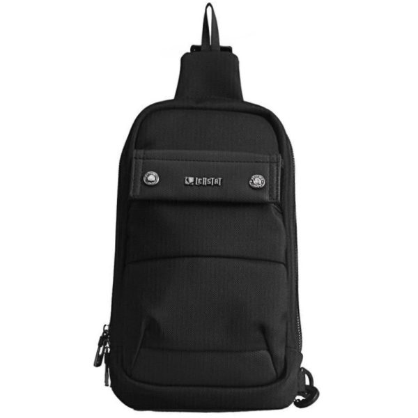 Leastat 9888A Cross Bodybag/Ανδρική Τσάντα Στήθους Μαύρη