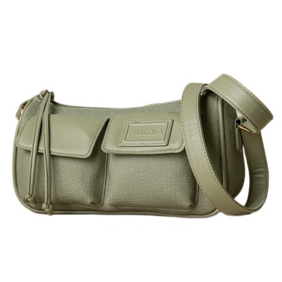 Fragola AB15 Women's Shoulder Bag - Crossbody Light Green