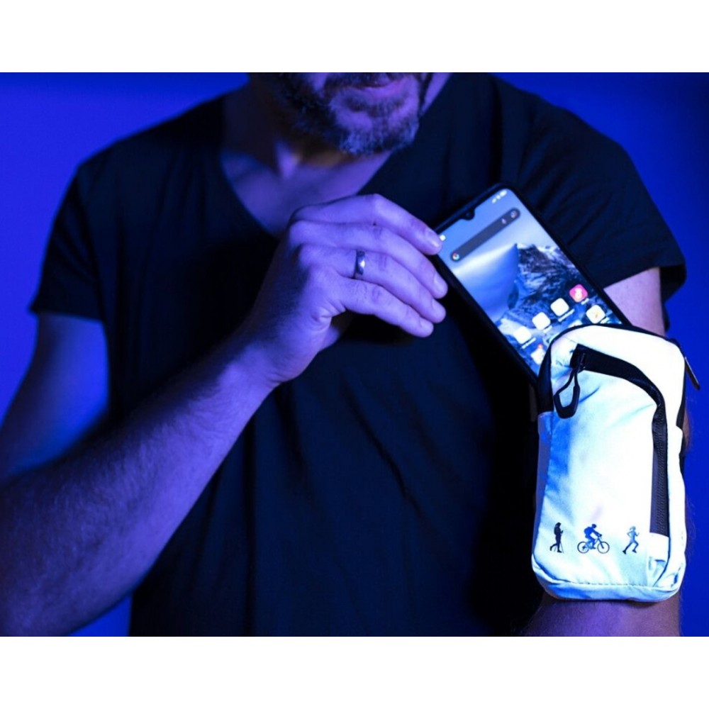 TROIKA ABG03/GY Arm bag Τσαντάκι χειρός Γκρι Bags