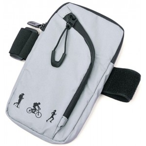 TROIKA ABG03/GY Arm bag Τσαντάκι χειρός Γκρι Bags