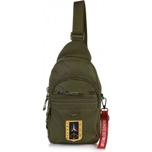 Aeronautica Militare AM-342  Cross Bodybag/Ανδρική Τσάντα Στήθους Χακί
