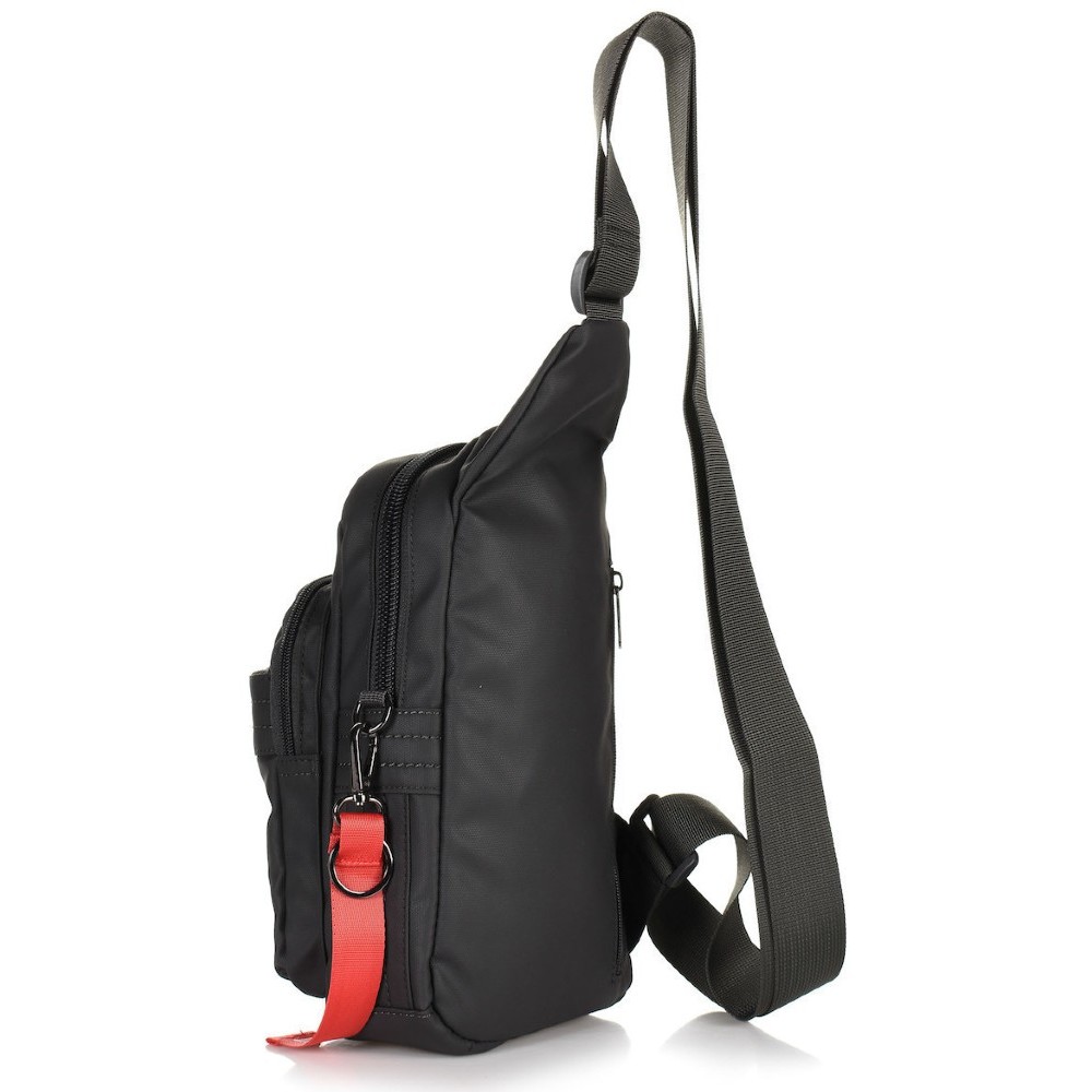 Aeronautica Militare AM-342 Cross Bodybag/Ανδρική Τσάντα Στήθους Γκρι Bags