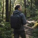 Aeronautica Militare AM-504 Backpack Τσάντα Πλάτης Μαύρη 5