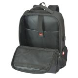 Aeronautica Militare AM-581 Backpack Τσάντα Πλάτης Μαύρη 5