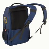 Aeronautica Militare AM-581 Backpack Τσάντα Πλάτης Μαύρη 2