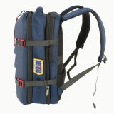 Aeronautica Militare AM-582 Backpack Ταξιδιωτική Τσάντα Πλάτης Μαύρη 4