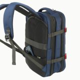 Aeronautica Militare AM-582 Backpack Ταξιδιωτική Τσάντα Πλάτης Μαύρη 5