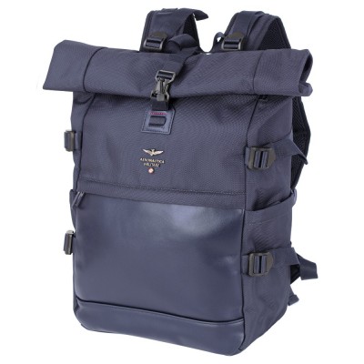 Aeronautica Militare AM-592 Backpack Τσάντα Πλάτης Μπλε