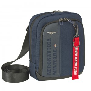Aeronautica Militare AM-602 Men's Shoulder / Crossbody Bag Blue Bags