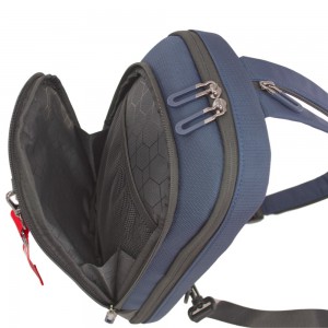 Aeronautica Militare AM-603 Cross Bodybag/Backpack Ανδρική Τσάντα Στήθους Μπλε Τσάντες