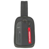 Aeronautica Militare AM-603 Cross Bodybag/Backpack Ανδρική Τσάντα Στήθους Μαύρη 1