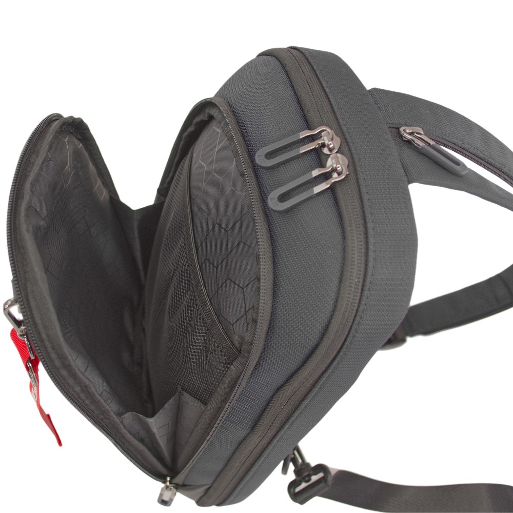 Aeronautica Militare AM-603 Cross Bodybag/Backpack Ανδρική Τσάντα Στήθους Μαύρη Τσάντες