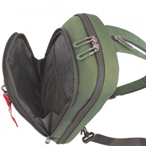 Aeronautica Militare AM-603 Cross Bodybag/Backpack Ανδρική Τσάντα Στήθους Πράσινη Τσάντες