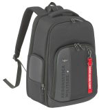 Aeronautica Militare AM-604 Backpack Τσάντα Πλάτης Μαύρη 6