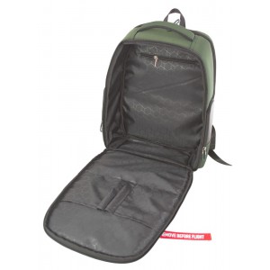 Aeronautica Militare AM-604 Backpack Τσάντα Πλάτης Πράσινη Τσάντες