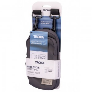 TROIKA BCO68/GY BLUE CYCLE SMARTBAG Τσαντάκι Γκρι Τσάντες