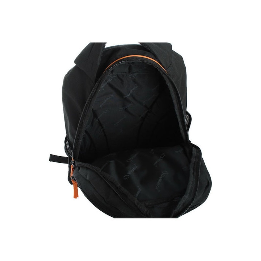 Diplomat Υφασμάτινο Σακίδιο Πλάτης BF11Μαύρο Bags