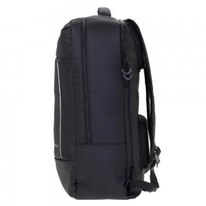 Diplomat BF211-55 The LYON Collection Ταξιδιωτικό Σακίδιο Πλάτης Μαύρο Τσάντες