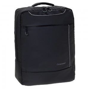 Diplomat BF211-55 The LYON Collection Ταξιδιωτικό Σακίδιο Πλάτης Μαύρο Τσάντες