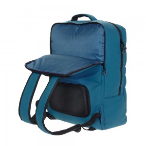 Diplomat BF211-55 The LYON Collection Ταξιδιωτικό Σακίδιο Πλάτης Μπλε Τσάντες