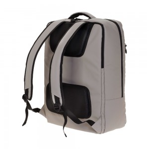 Diplomat BF211-55 The LYON Collection Ταξιδιωτικό Σακίδιο Πλάτης Μπεζ-Γκρι Τσάντες