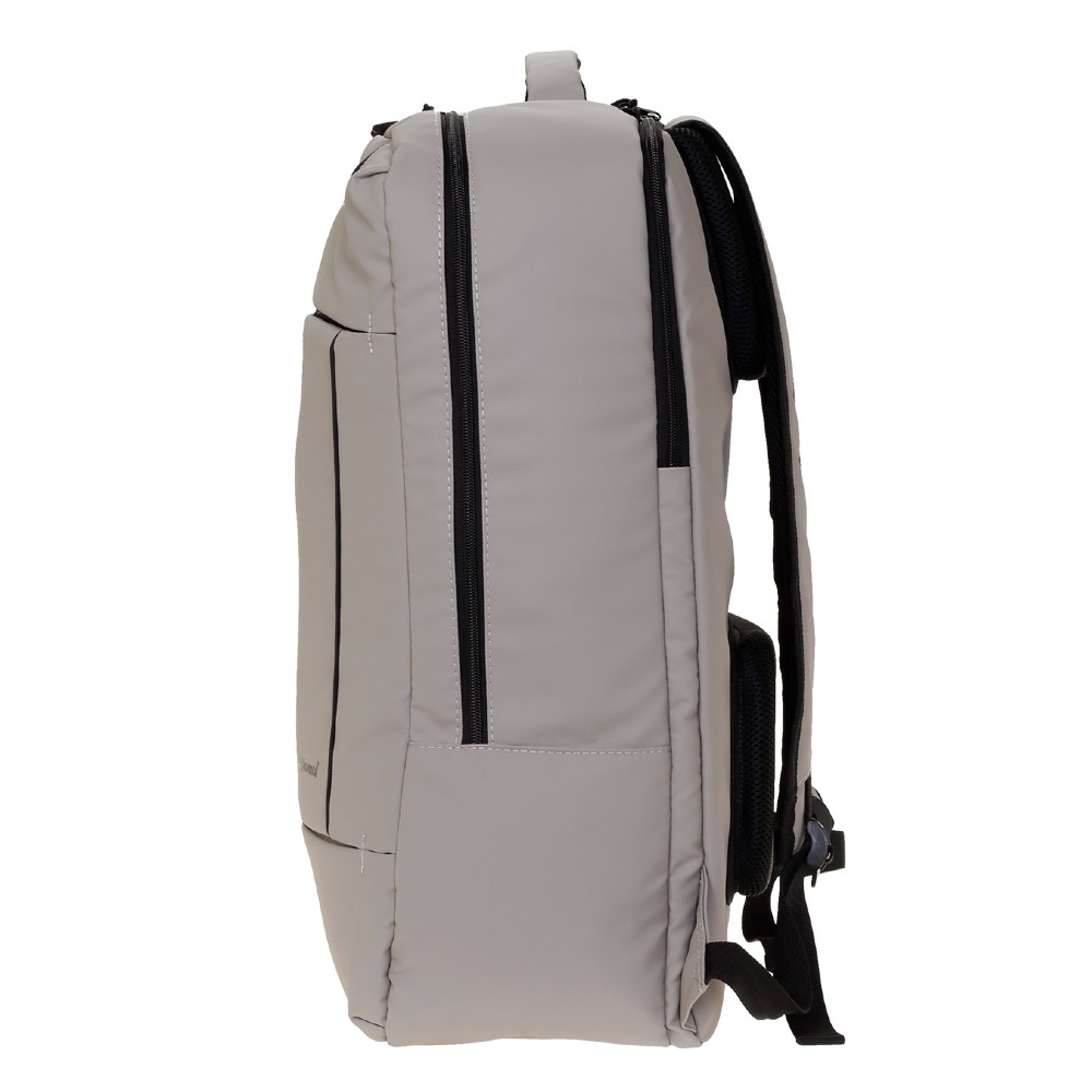 Diplomat BF211-55 The LYON Collection Ταξιδιωτικό Σακίδιο Πλάτης Μπεζ-Γκρι Τσάντες