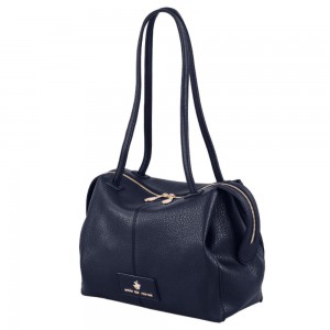 Beverly Hills Polo Club BH-4220 Γυναικεία Τσάντα Ώμου Μπλε Τσάντες