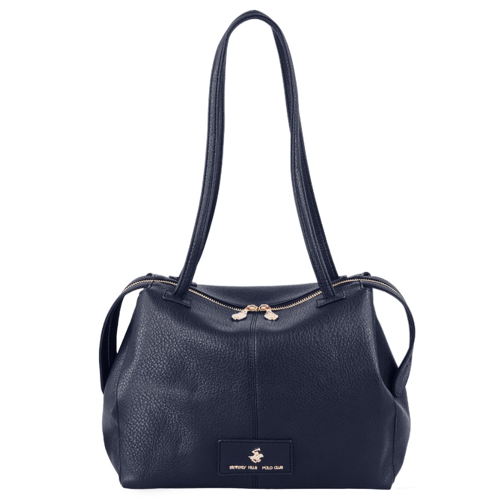 Beverly Hills Polo Club BH-4220 Γυναικεία Τσάντα Ώμου Μπλε Τσάντες