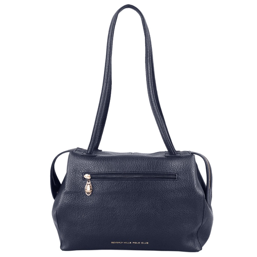 Beverly Hills Polo Club BH-4220 Γυναικεία Τσάντα Ώμου Μπλε Τσάντες
