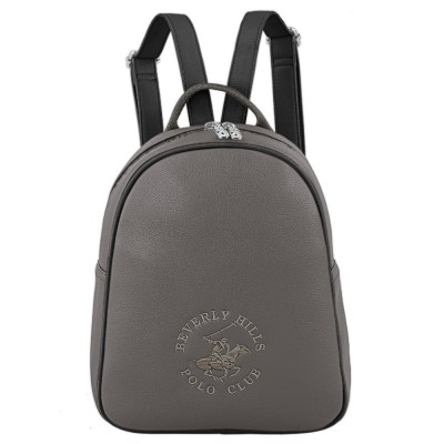 Beverly Hills Polo Club BH-4262 Γυναικεία Τσάντα Πλάτης Backpack Γκρι