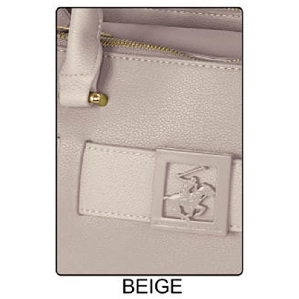 Beverly Hills Polo Club BH-4490 Γυναικεία Τσάντα Ώμου Μπεζ Τσάντες