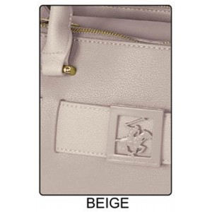Beverly Hills Polo Club BH-4490 Γυναικεία Τσάντα Ώμου Μπεζ Τσάντες