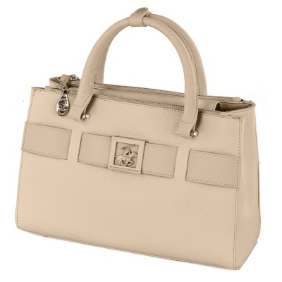 Beverly Hills Polo Club BH-4491 Women's Handbag Beige