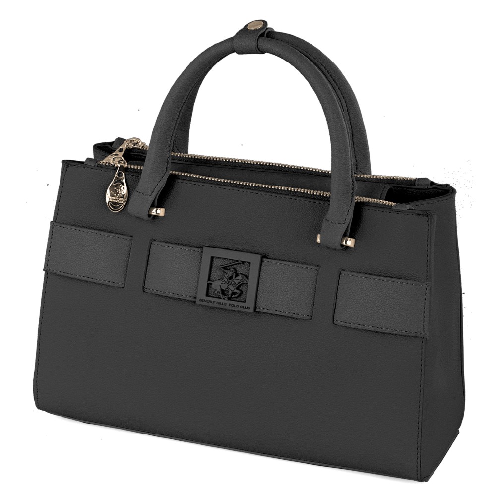 Beverly Hills Polo Club BH-4491 Women's Handbag Black Bags
