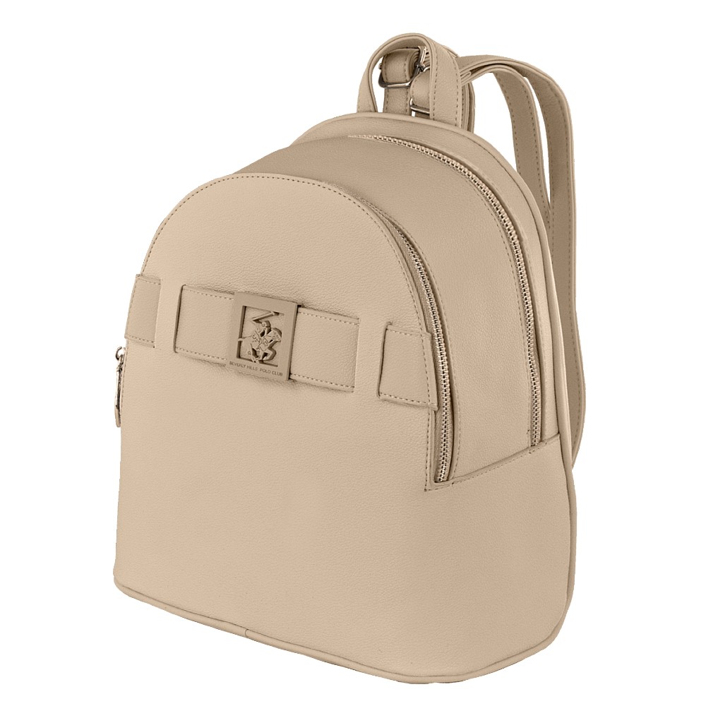 Beverly Hills Polo Club BH-4492 Women's Beige Backpack Bags