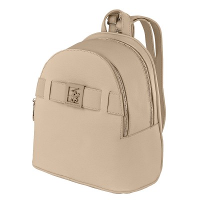 Beverly Hills Polo Club BH-4492 Women's Beige Backpack